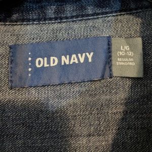 Old Navy Bottoms - 10/12 Denim jumpsuit / romper Old Navy Bottoms - 10/12 Denim jumpsuit / romper